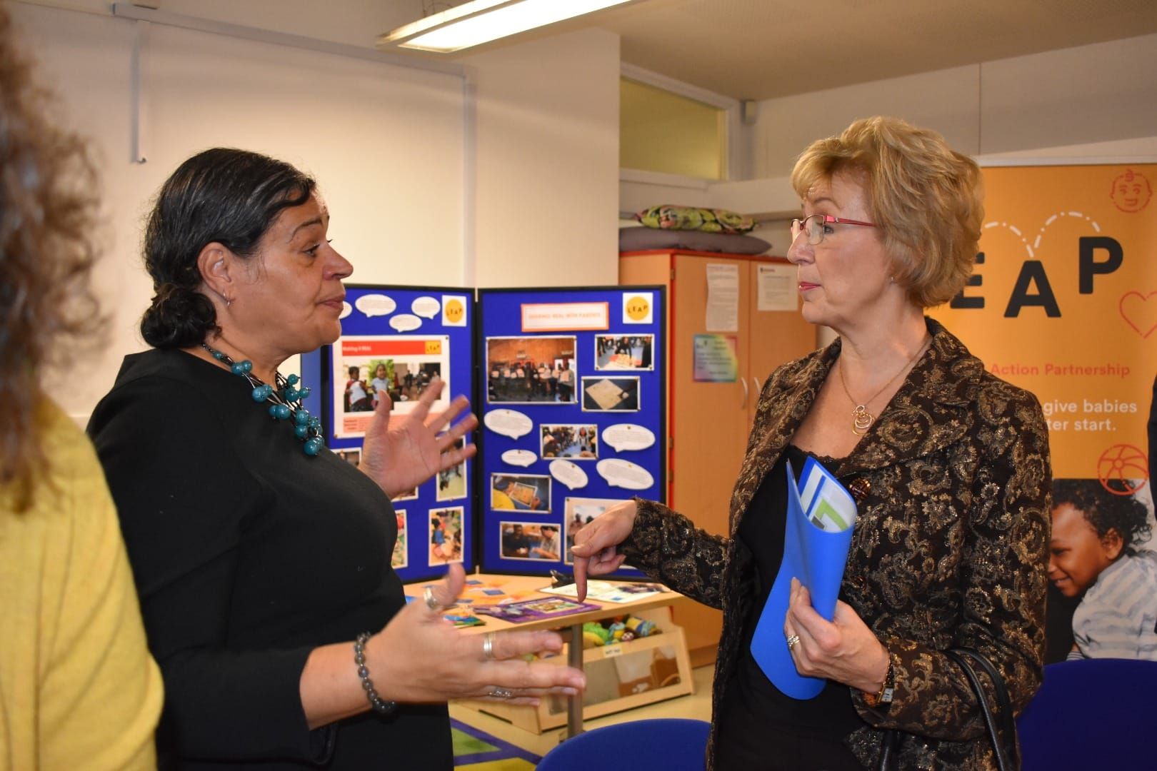 Andrea Leadsom visits LEAP