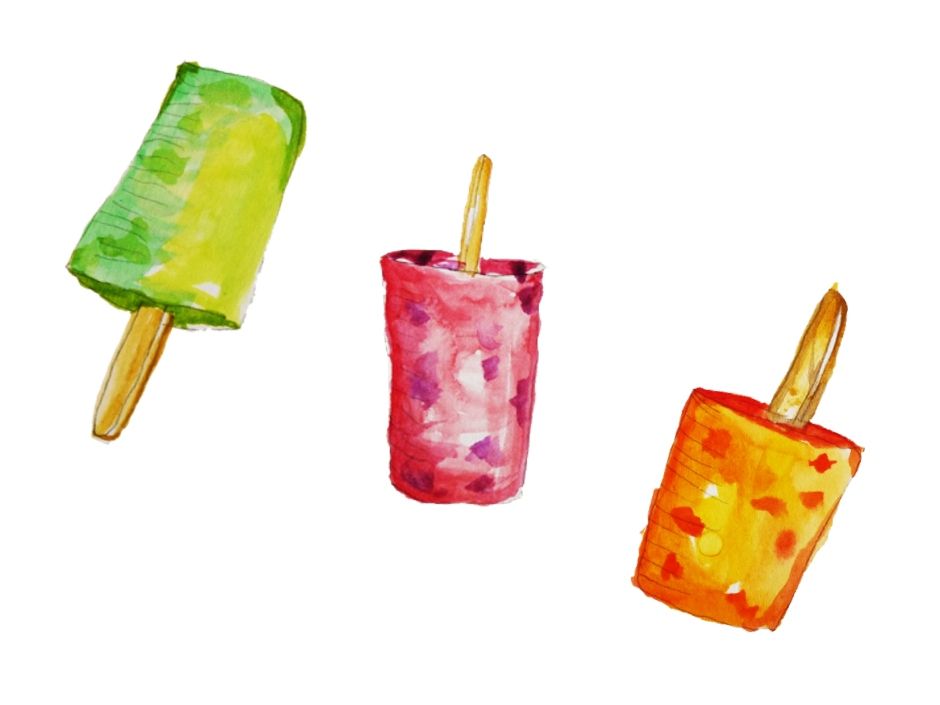 How to make healthy ice lollies